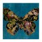 Stupell Industries Vivid Blue with Butterfly Canvas Wall Art Design by Naomi McCavitt